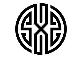 beautiful word logo design for business company, educational monogram