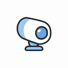 Fototapeta premium webcam vector illustration