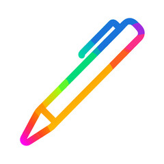 Obraz premium vector illustration of a pencil
