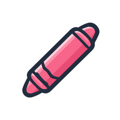 vector illustration of a pen