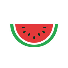 watermelon vector illustration