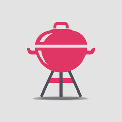 vector illustration of a barbecue grill