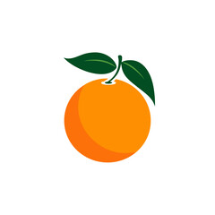 orange fruit with leaves