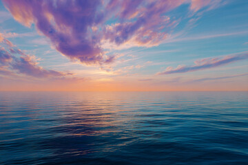 Obraz premium Tranquil Ocean Waves