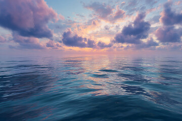 Obraz premium Tranquil Ocean Waves