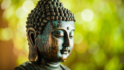 Buddha statue close-up