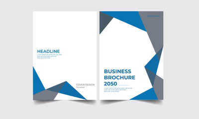 Fototapeta premium Magazine, book cover can adapt in A4 design.