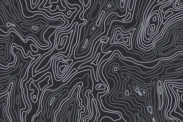 topographic map contour line surface black wallpaper