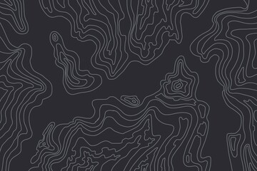 topographic map contour line surface black wallpaper
