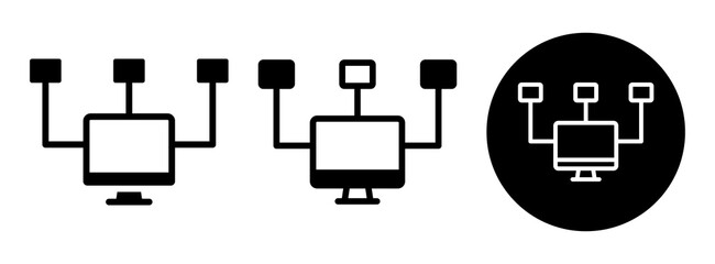 Lan Icon Collection Glyph & Mixed Style