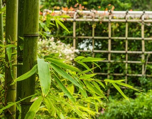 Bamboo Garden Structure Detail