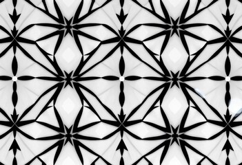 Fototapeta premium Subtle, repeating black and white geometric vector pattern , motif, web