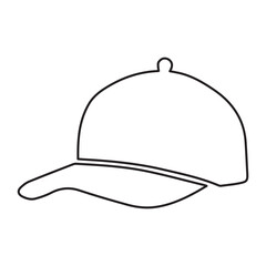 Cap hat line icon