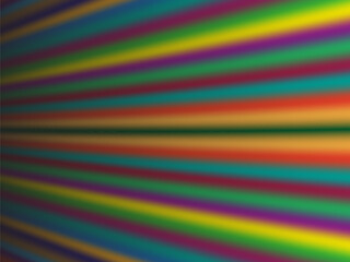 Vibrant abstract background with diagonal rainbow gradient stripes, bright multicolor design for creative projects.