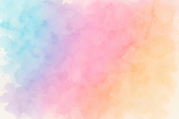 Pastel Watercolor Splash Abstract