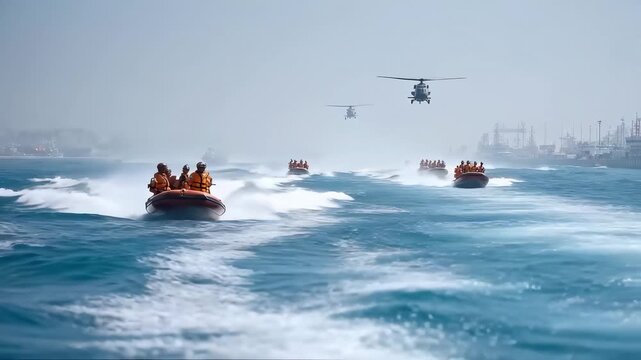 Maritime Rescue Team Rapid Action and Coordination