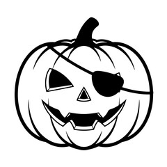 Halloween Pirate Punpkin-8