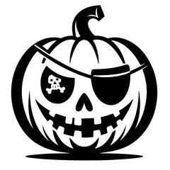 Halloween Pirate Punpkin-3