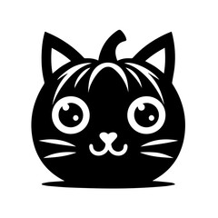cat faced pumpkin1