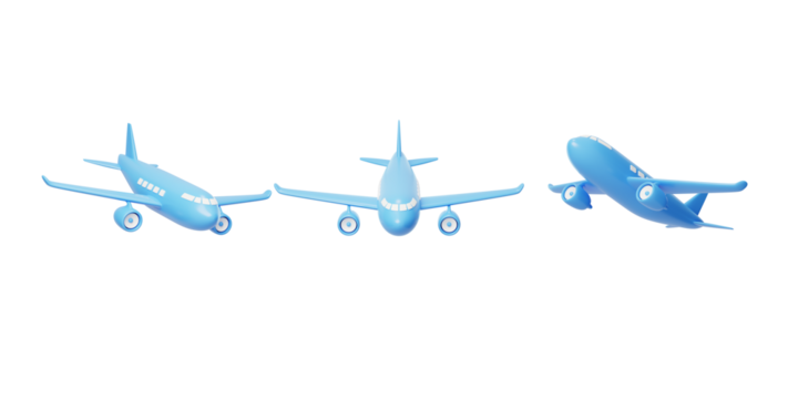 Aerospace aircraft Transport Passenger Civil airliner 3D