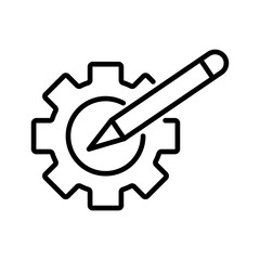 Organize Icon Vector Illustratio, White Background