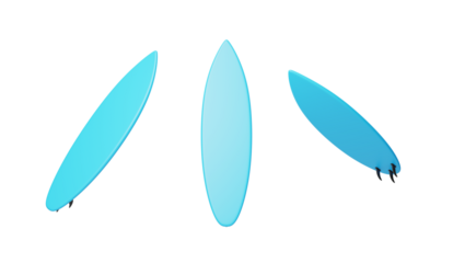 Beach waves Floating board Stimulating surfboard 3D