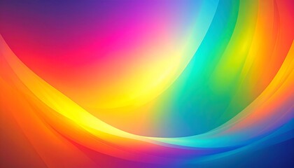 Obraz premium Abstract background with vibrant rainbow curves