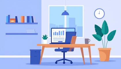 Urban Remote Work Setup