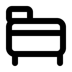 Bed Icon Outline