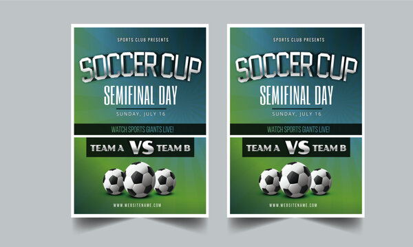 Football Schedule, Event Schedule layout design template with unique design style concept	