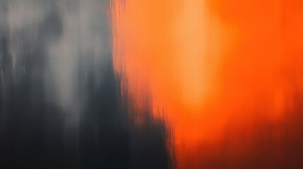 Fototapeta premium Soft gradient backdrop in Europa League orange and charcoal tones