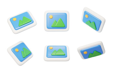 Visual illustration image album photo picture image 3D