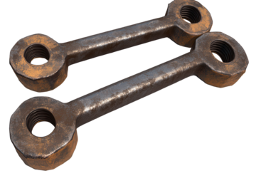 Hardware components showcasing the intricate design of ratchet gang tools with a focus on texture and functionality isolated against a transparent backdrop