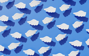 Dream Angel Wings Soar in the Sky Aoxiang 3D