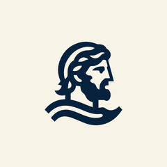 Greek Man Logo