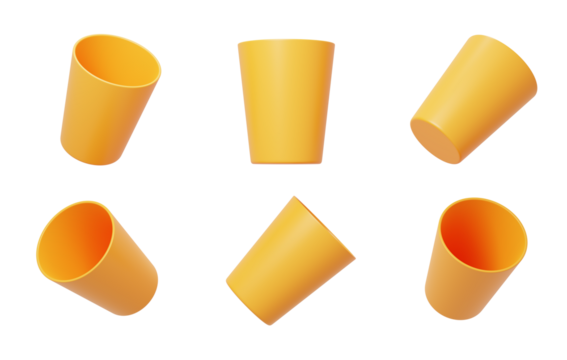 Mug 3D water cup Casual drinking container