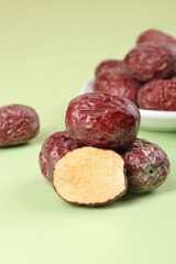 Xinjiang Red Jujube Dates Chinese Dried Fruit Traditional Asian Food