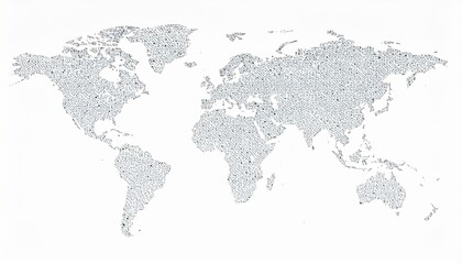 world map vector illustration
