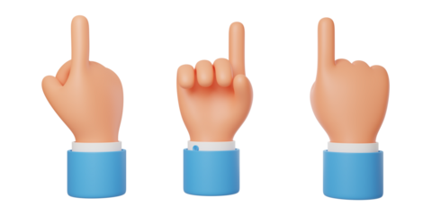 3D Gesture action Interaction Gesture select click