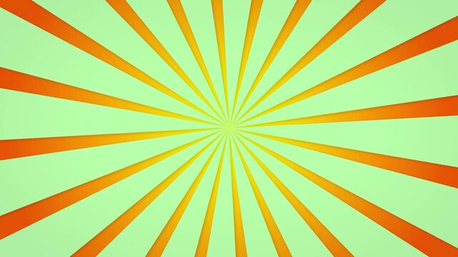 Retro background with rays