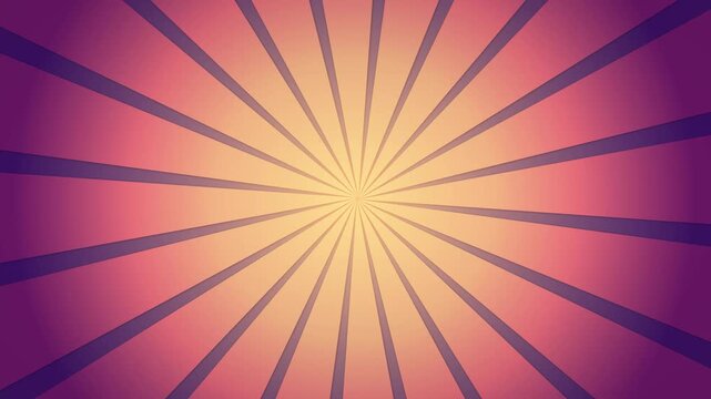 Sunburst background with rays