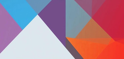 Clean geometric shapes, dot font typography on grid Minimalist design for print & web, design element, pattern