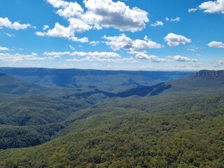 Castle Head Track Walking Trail in Blue Mountains, Australia