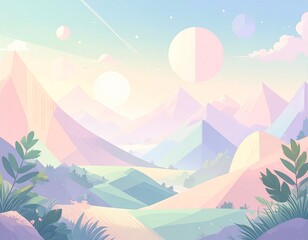 Minimalist Abstract Texture Background