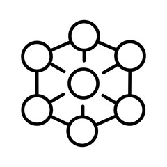 Automated System Icon Vector Illustratio, White Background