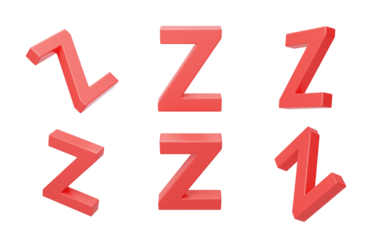 English Letter Z Spelling language 3D