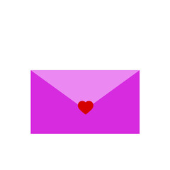 envelope with heart