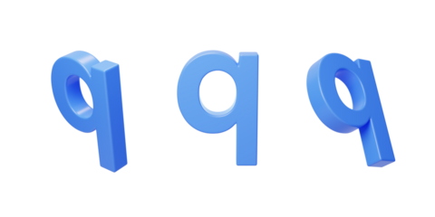 English q Pinyin Spelling Language 3D