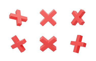 Obraz premium No-keying sign symbol addition submultiplication division multiplication 3D 