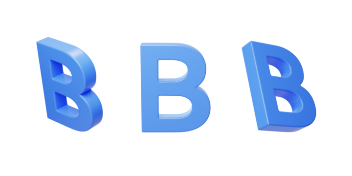 English B Pinyin Spelling Language 3D